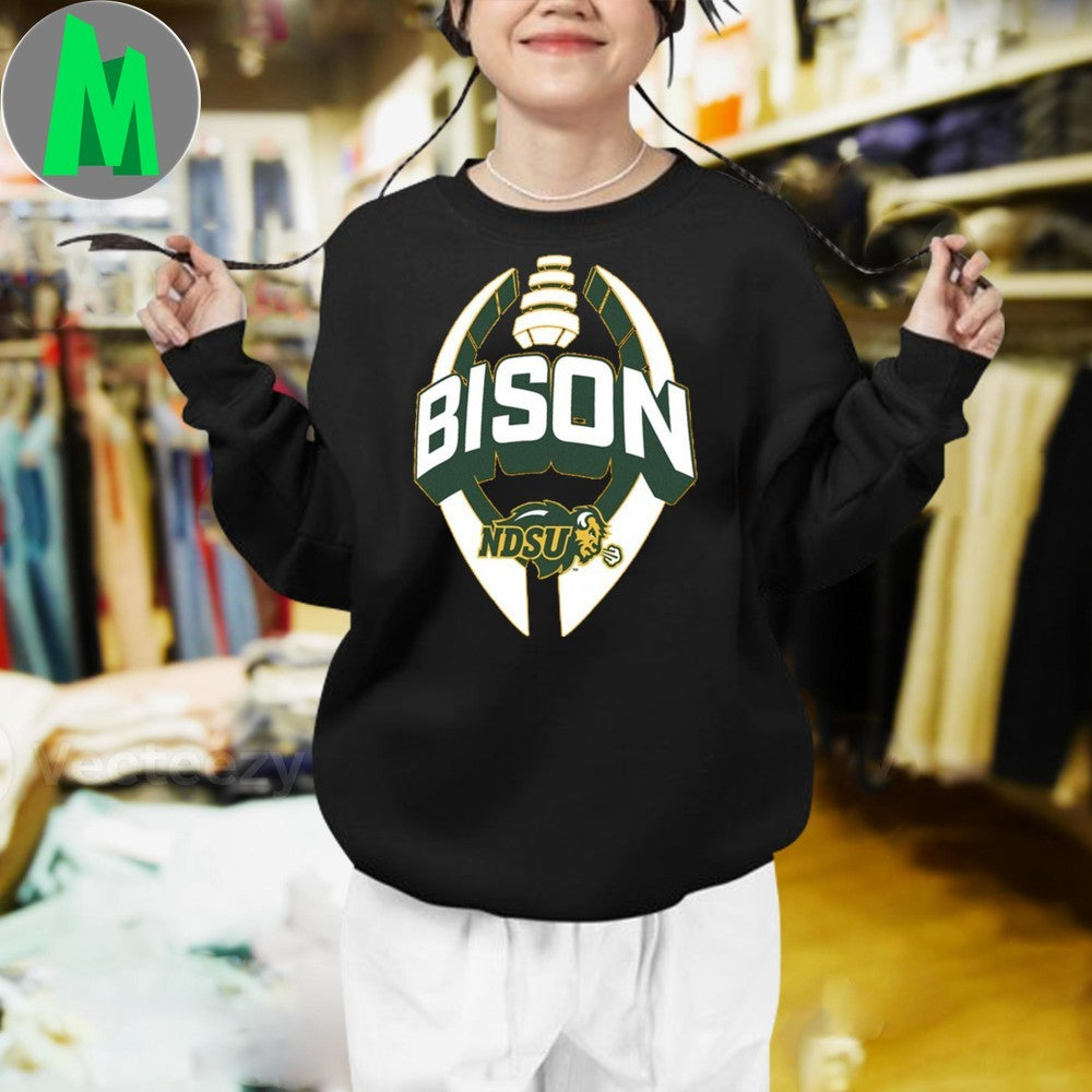 NDSU Bison Football Graphic Gold T-Shirt