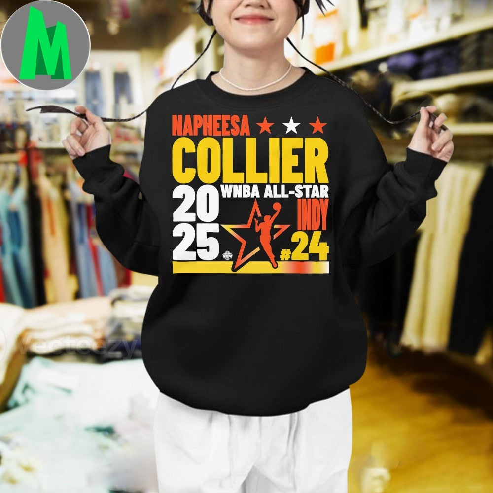 Napheesa Collier 2025 WNBA All-Star Game #24 Player Minnesota Lynx Fan Shirt