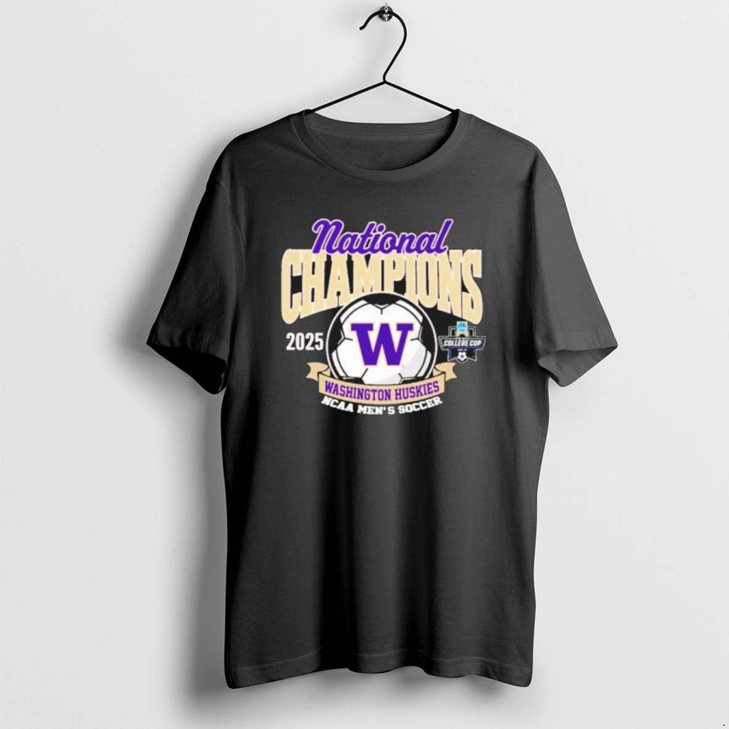Official National Champions 2025 College Cup Washington Huskies Soccer T-Shirts, Hoodie, Sweatshirt