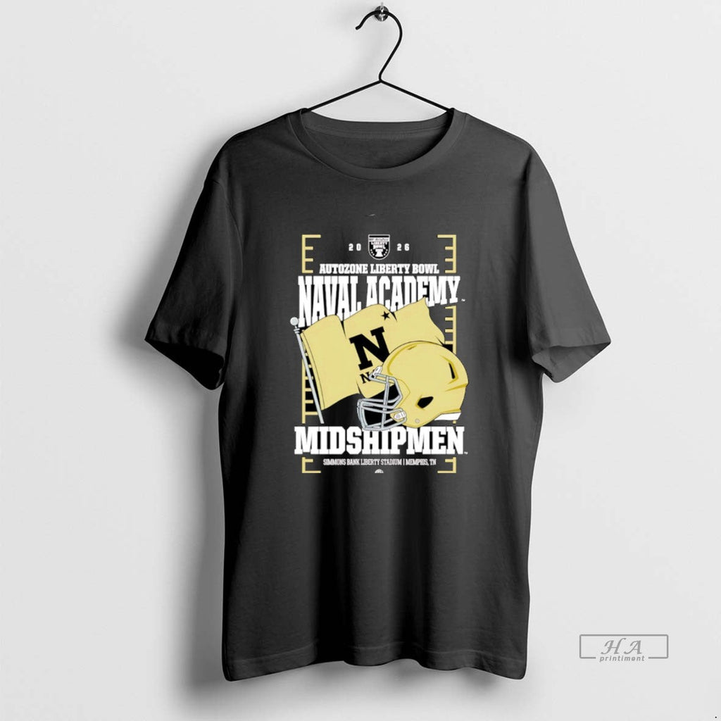 Official Navy Midshipmen 2025 Autozone Liberty Bowl Helmet T-Shirts, Hoodie, Sweatshirt