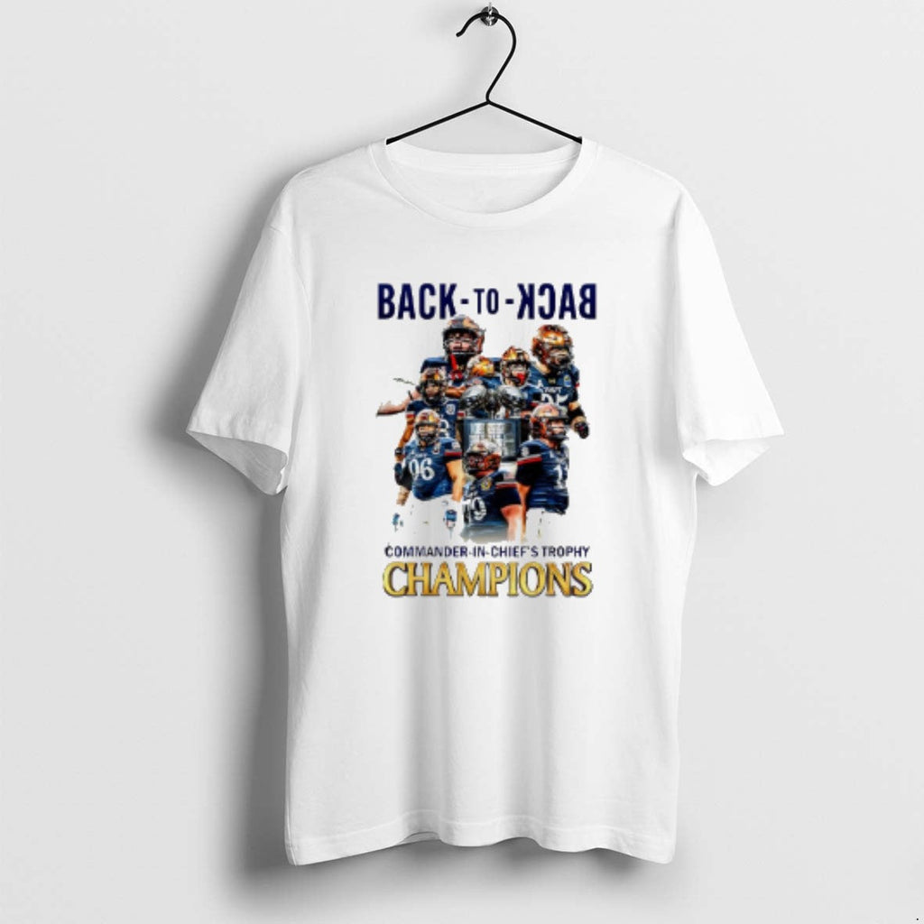 Official Navy Midshipmen 2025 Cic Trophy Champions Back Back T-Shirts, Hoodie, Sweatshirt