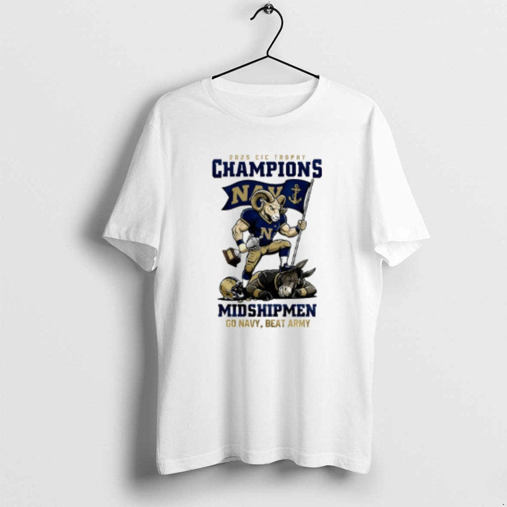 Official Navy Midshipmen 2025 Cic Trophy Champions Go Nay Beat Army T-Shirts, Hoodie, Sweatshirt