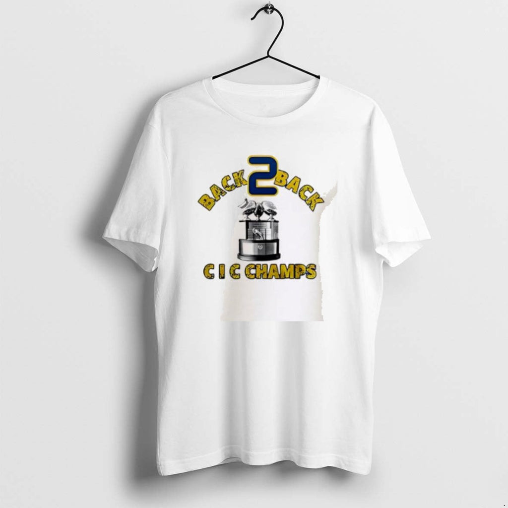 Official Navy Midshipmen Back 2 Back Cic Trophy Champions 2025 Trophy T-Shirts, Hoodie, Sweatshirt