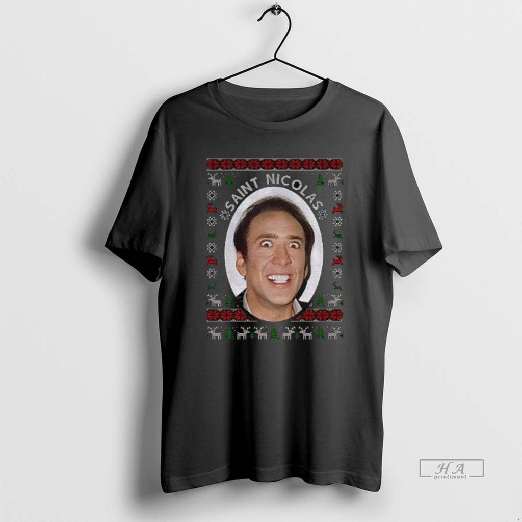 Official Nicolas Cage St Nicolas 2025 T-Shirts, Hoodie, Sweatshirt