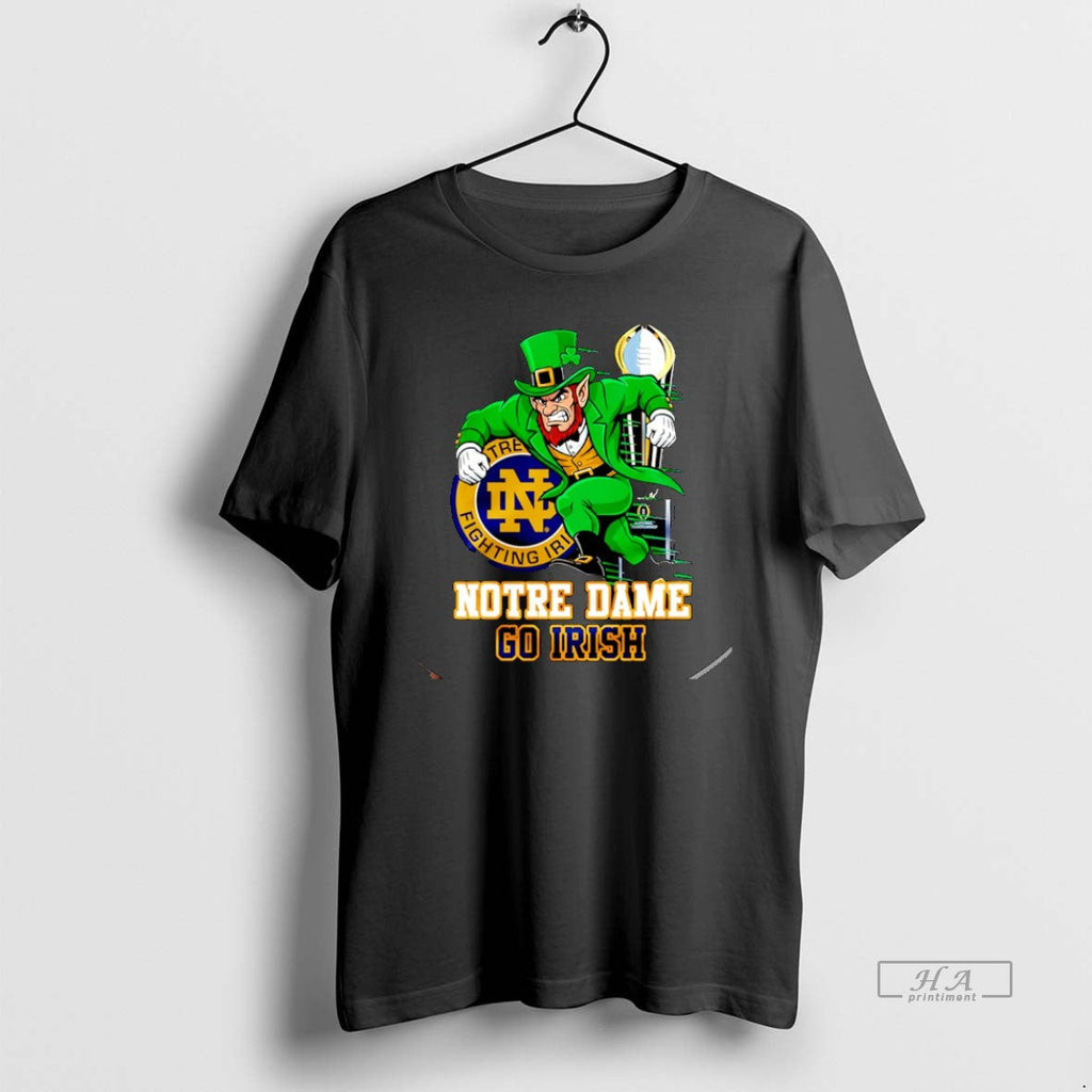Official Notre Dame Fighting Irish 2025 26 Cfp Go Irish Mascot T-Shirts, Hoodie, Sweatshirt