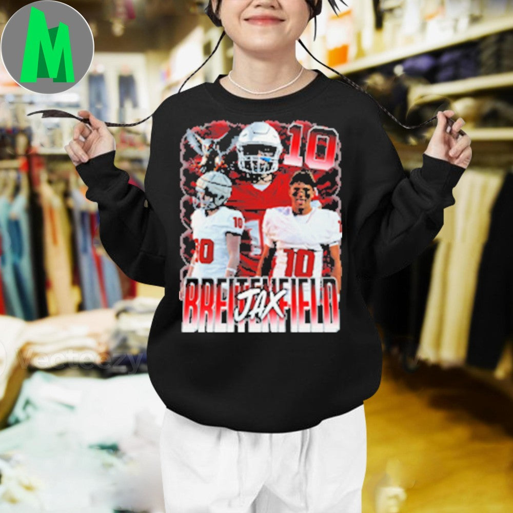 Number 10 Jax Breitenfield Shirt