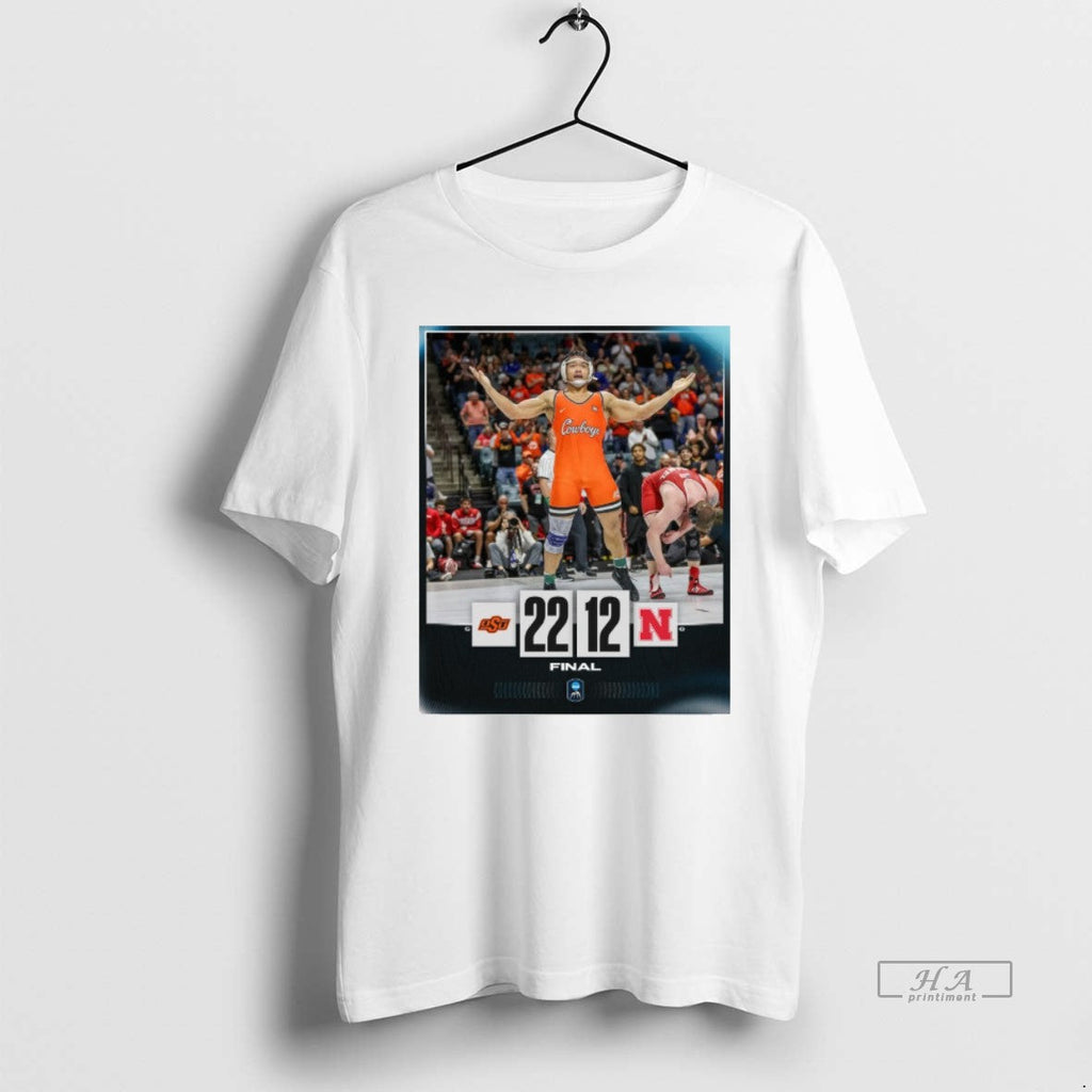 Official Oklahoma State Cowboys Vs Nebraska Cornhuskers Final Score 22 12 T-Shirts, Hoodie, Sweatshirt