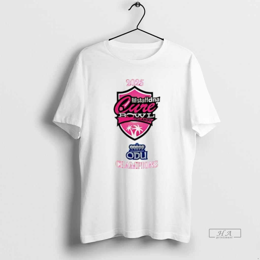 Official Old Dominion Monarchs 2025 Cure Bowl Champions T-Shirts, Hoodie, Sweatshirt