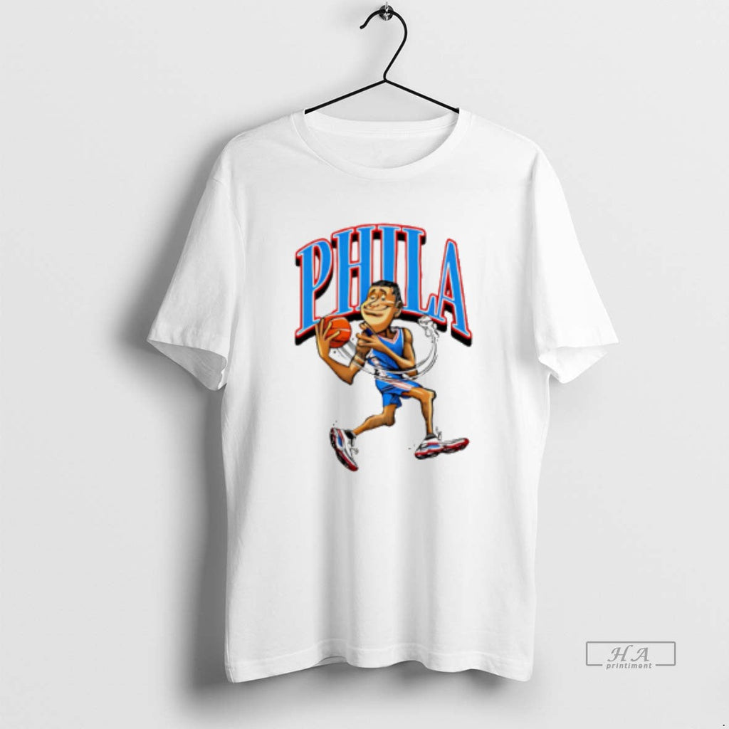 Official Philadelphia 76ers Basketball Player Caricature T-Shirts, Hoodie, Sweatshirt