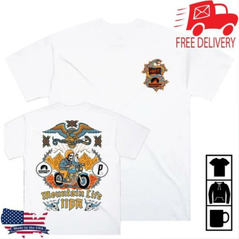 Pirate Life Mountain Life Iipa T-Shirts