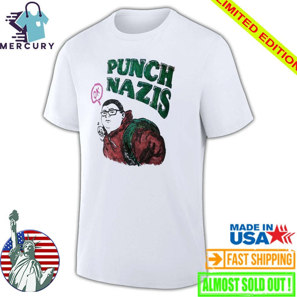 Punch Nazis Student Lake Zurich High School Shirt