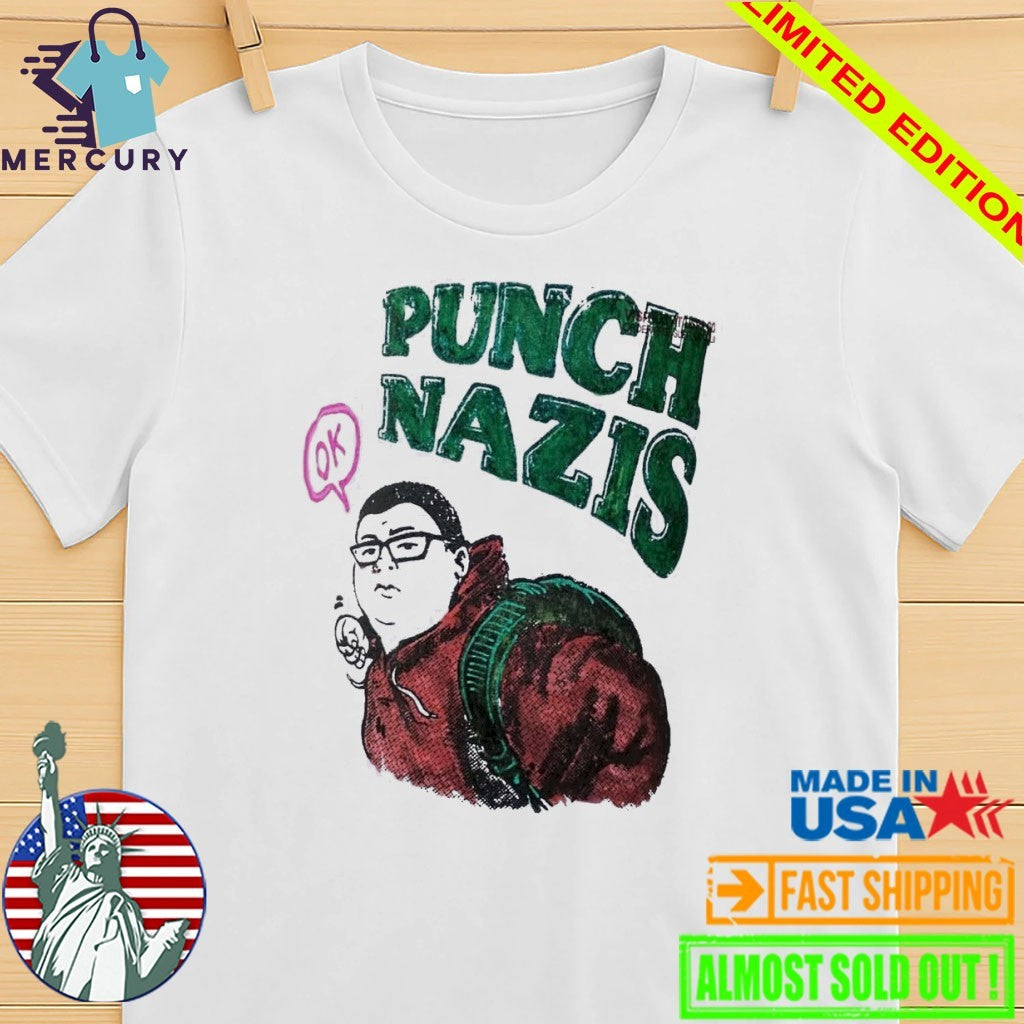 Punch Nazis Student Lake Zurich High School Shirt