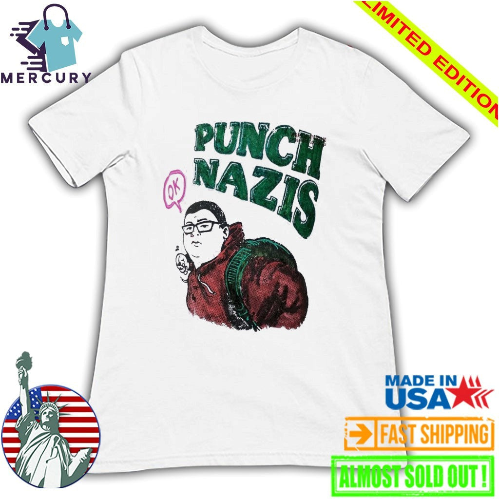 Punch Nazis Student Lake Zurich High School Shirt