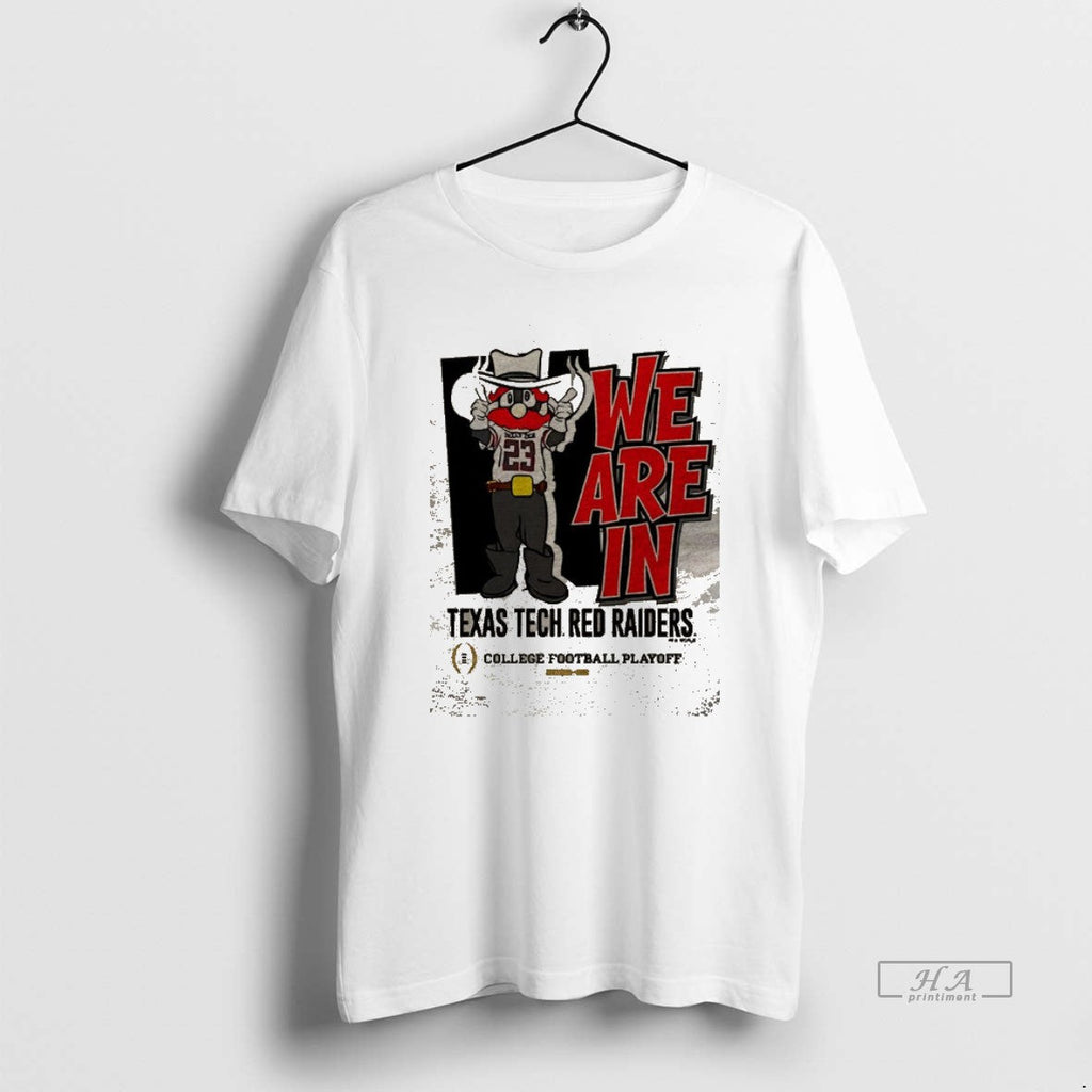 Official Pvlt8hrx Texas Tech Red Raiders 2025 Cfp Bound Mascot We Are 2 Sided T-Shirts, Hoodie, Sweatshirt