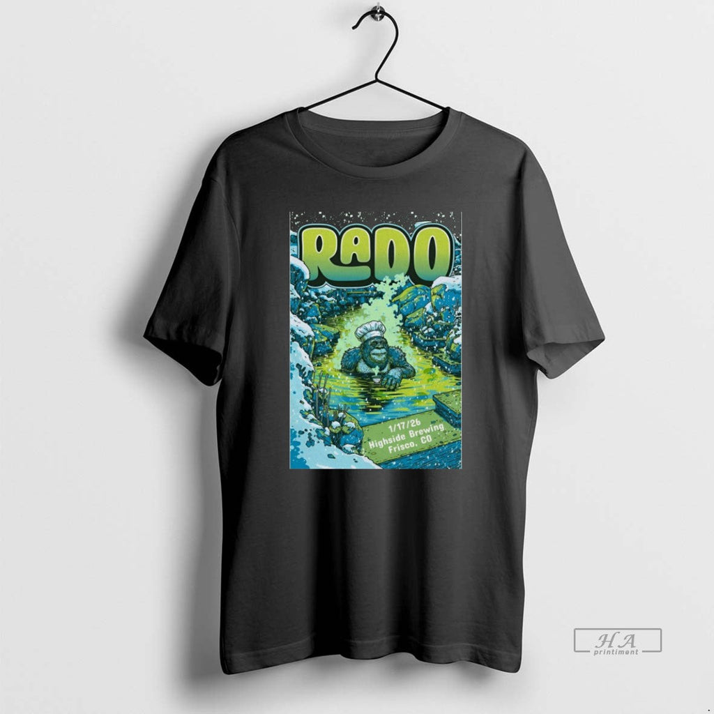 Official Rado January 17 2026 Highside Brewing Frisco Co T-Shirts, Hoodie, Sweatshirt