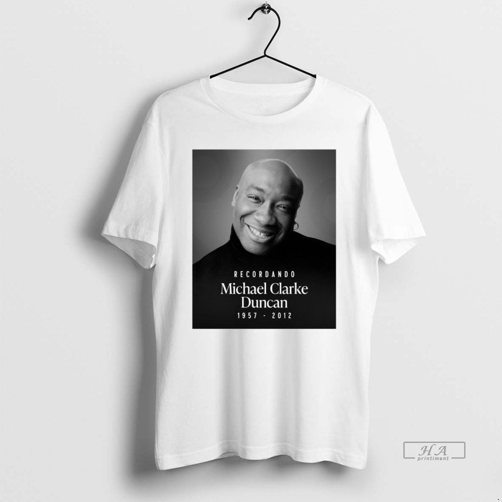 Official Recordando Michael Clarke Duncan 1957 2012 T-Shirts, Hoodie, Sweatshirt