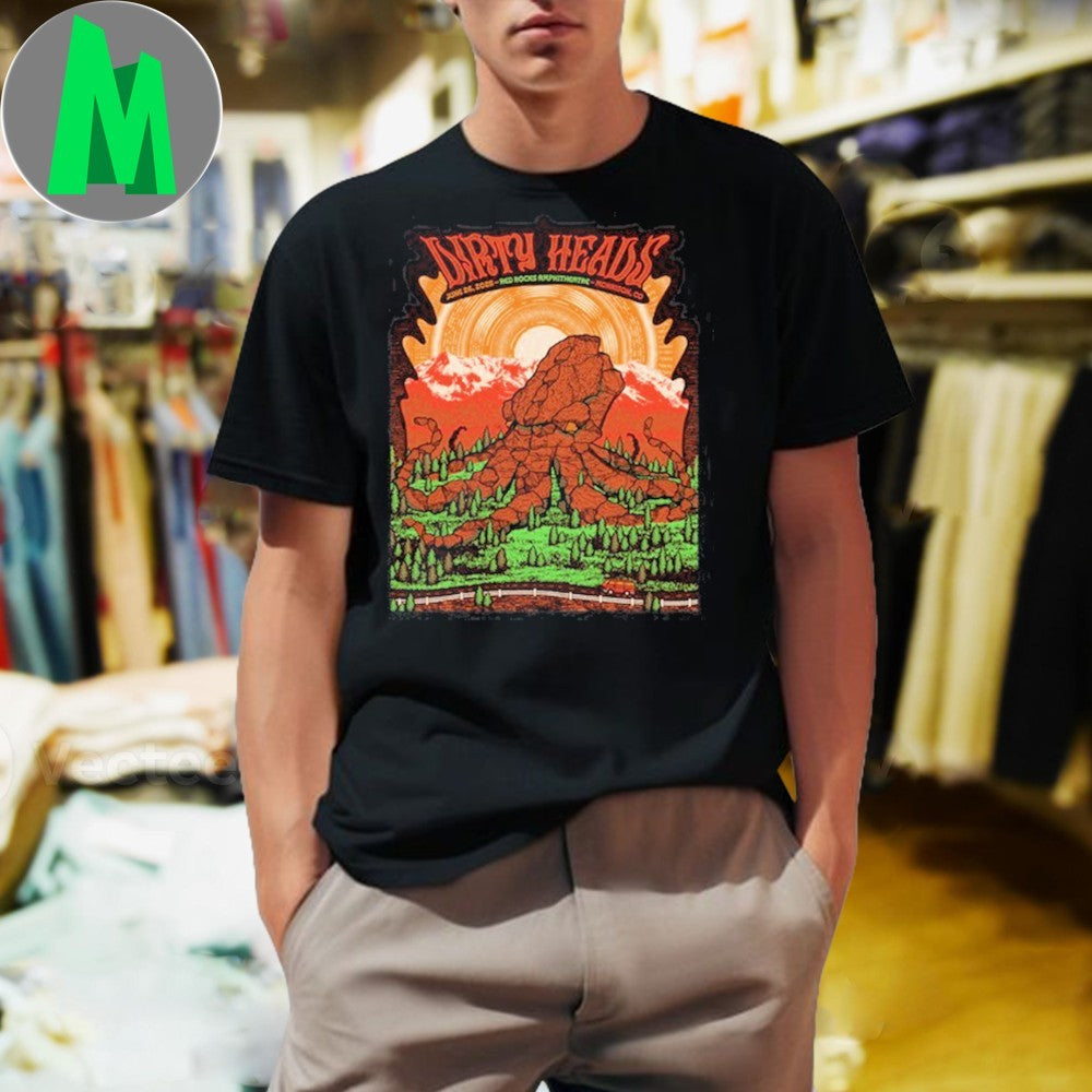 Red Rocks Dirty Heads 06.26.2025 Shirt