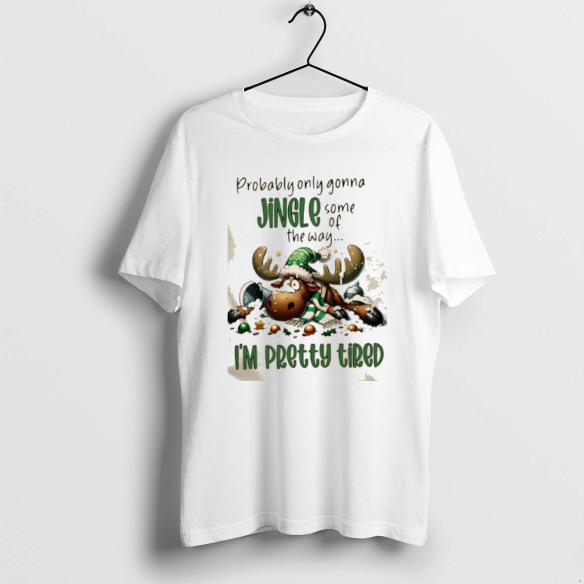 Official Reindeer Probably Only Gonna Jingle Some Way Im Pretty Tired T-Shirts, Hoodie, Sweatshirt