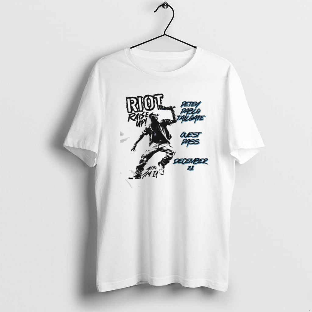 Official Roaring Riot Petey Pablo Tailgate December 21 Who Am I T-Shirts, Hoodie, Sweatshirt