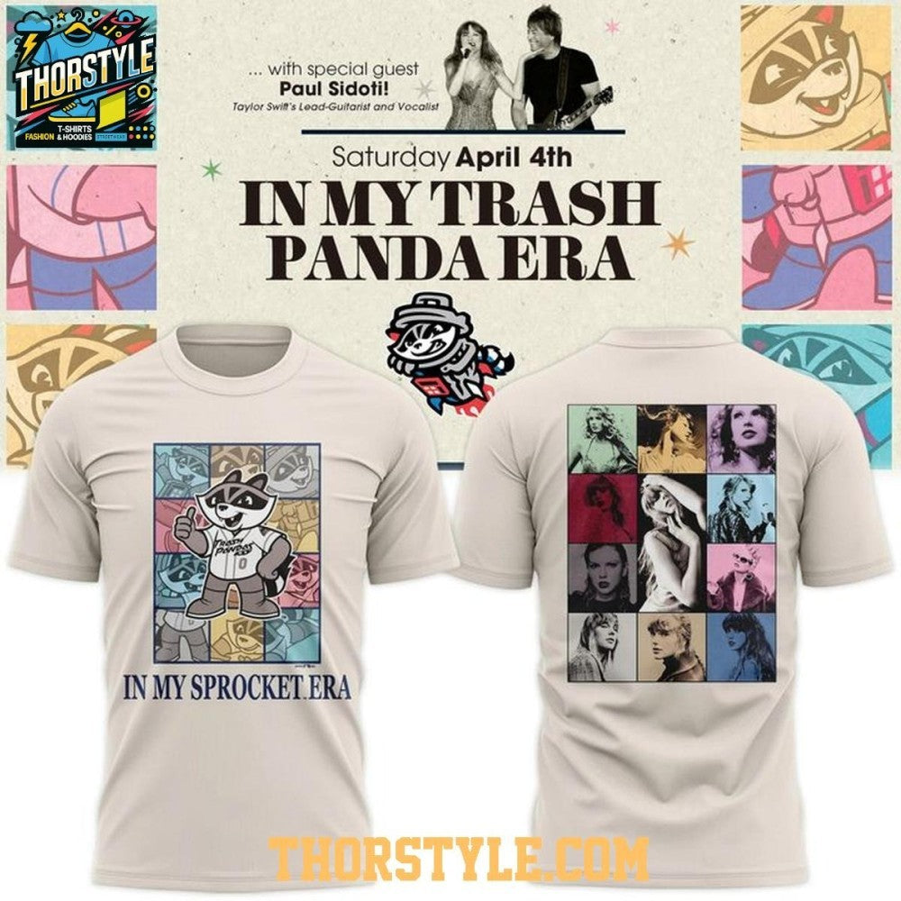 Rocket City Trash Panda x Taylor 2026 Sprocket Era Shirt