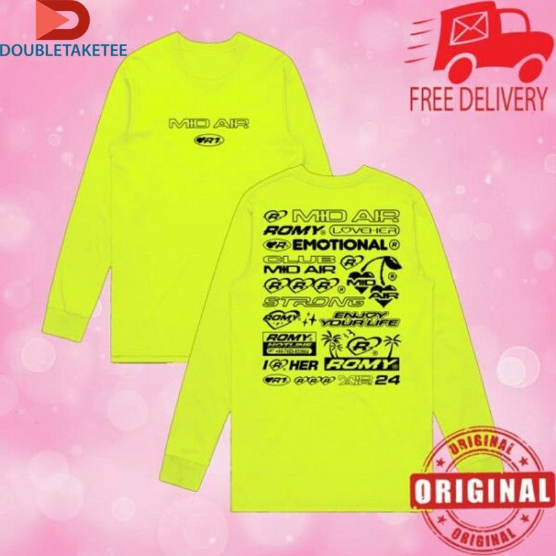 Romy Mid Air Anniversary T-shirts