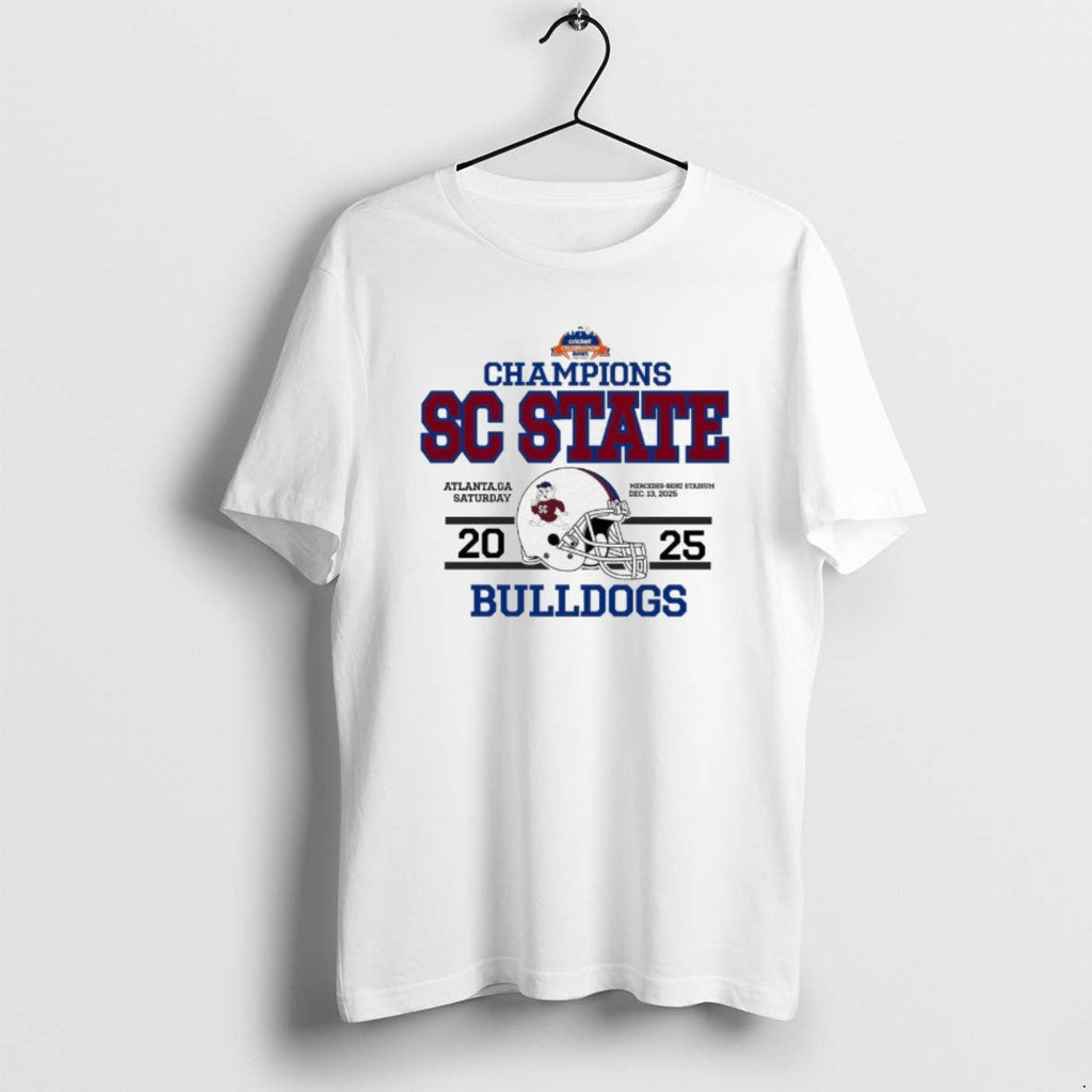 Official Sc State Bulldogs 2025 Cricket Celebration Bowl Champions T-Shirts, Hoodie, Sweatshirt