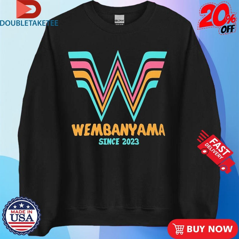 San Antonio Spurs Wembanyama Since 2023 Shirts
