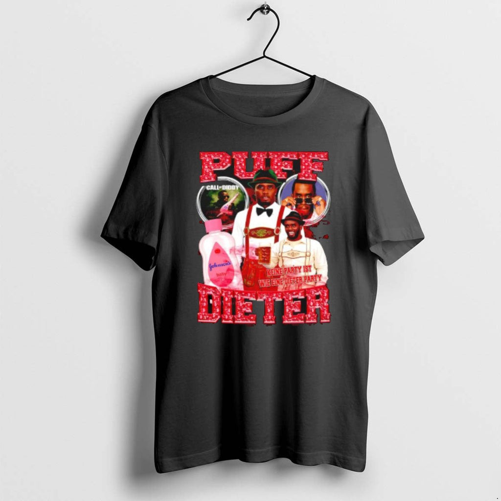 Official Sean Combs Puff Call Duty Johnsons Baby Oil Keine Party Ist Wie Eine T-Shirts, Hoodie, Sweatshirt