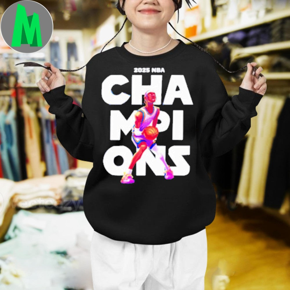 Shai Gilgeous-Alexander 2025 NBA Champions Basketball T-Shirt