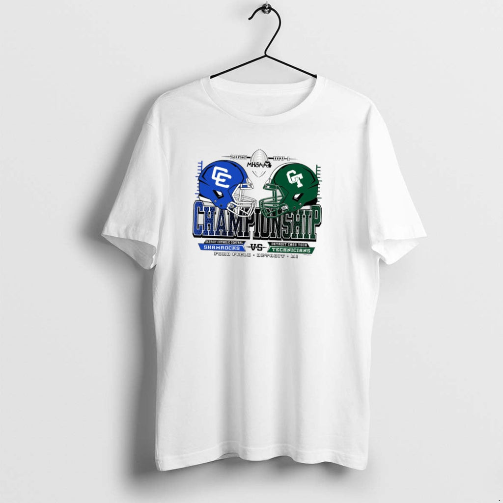Official Shamrocks Vs Technicians 2025 Mhsaa Football D1 Championship T-Shirts, Hoodie, Sweatshirt