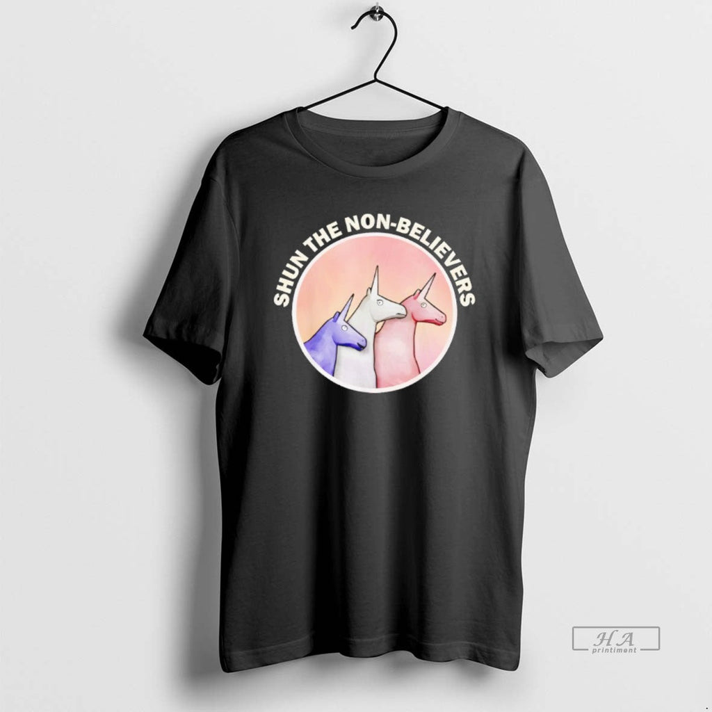 Official Shun Non Believers Unicorn Candy T-Shirts, Hoodie, Sweatshirt