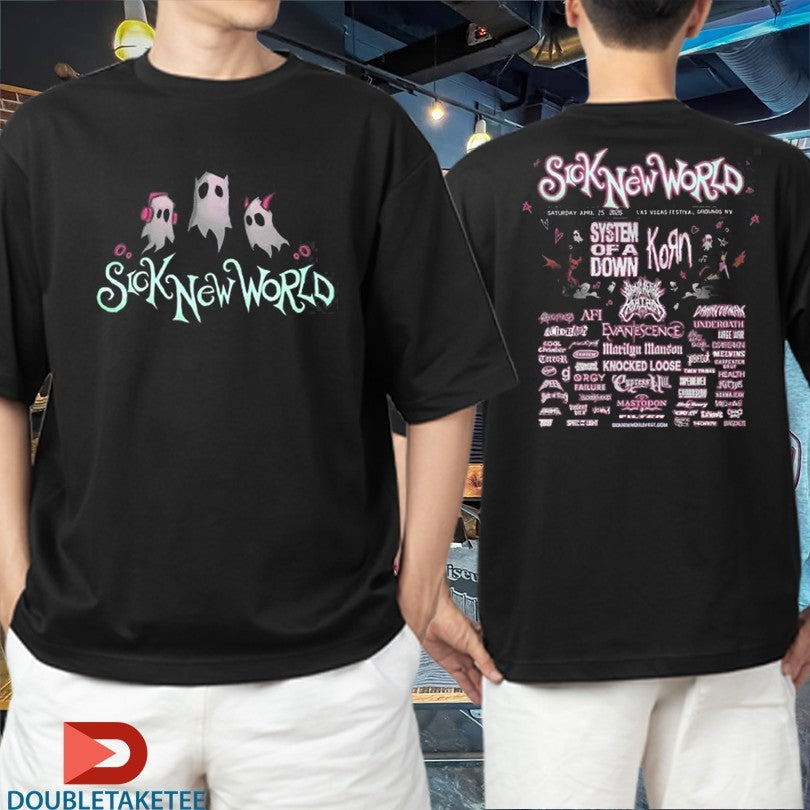 Sick New World Las Vegas Festival On April 25 2026 Full Lineup Ghosts Shirts