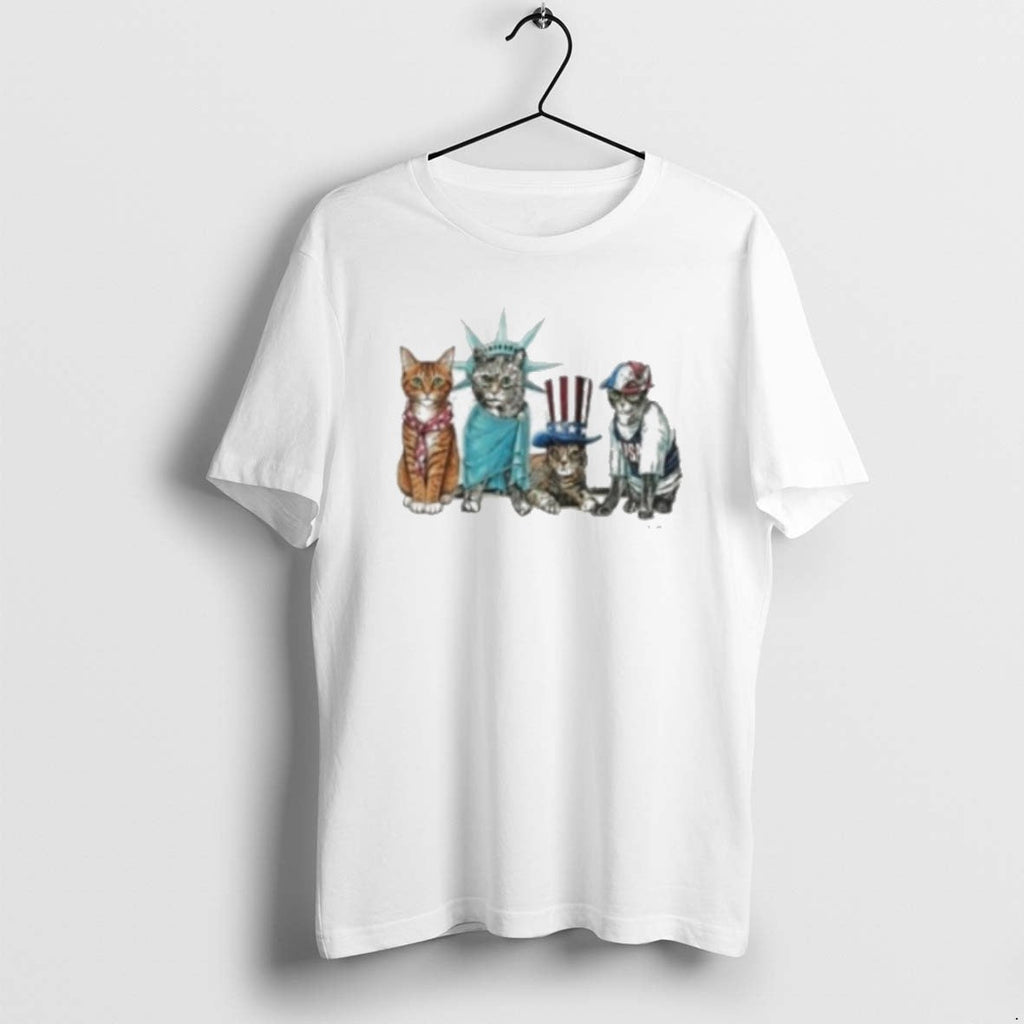 Official Snl Josh Oconnor Patriotic Usa Cats T-Shirts, Hoodie, Sweatshirt