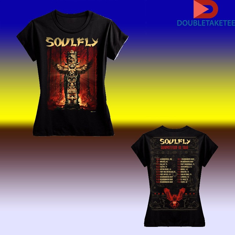 Soulfly Superstition Us Tour 2024 Dates T-shirts