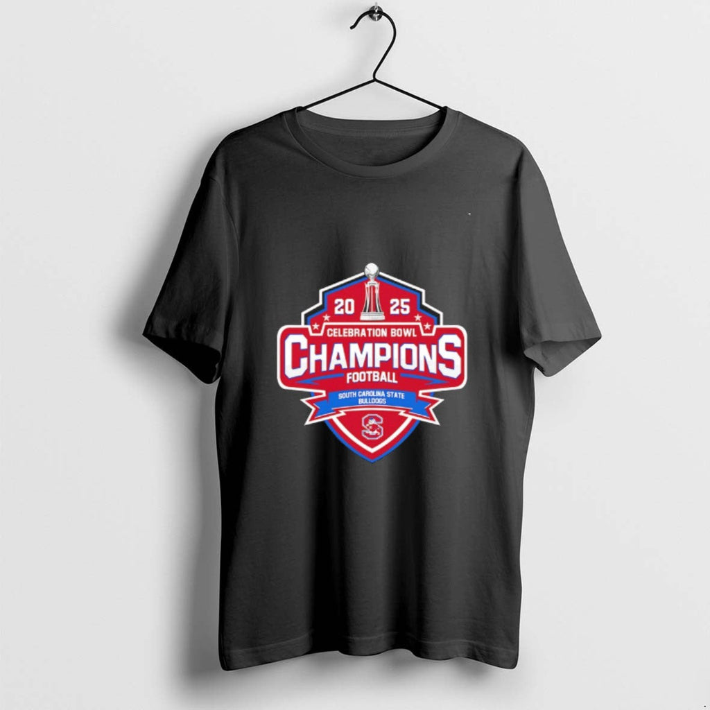 Official South Carolina State Bulldogs 2025 Celebration Bowl Champions T-Shirts, Hoodie, Sweatshirt