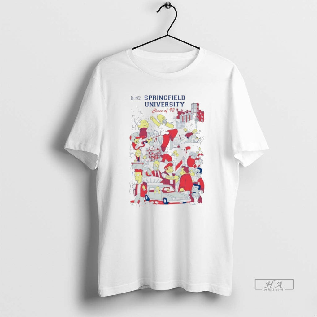 Official Springfield University Class 93 Comic T-Shirts, Hoodie, Sweatshirt