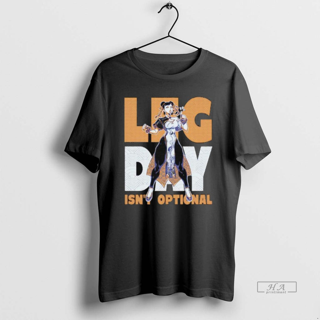 Official Street Fighter Leg Day Isnt Optional T-Shirts, Hoodie, Sweatshirt