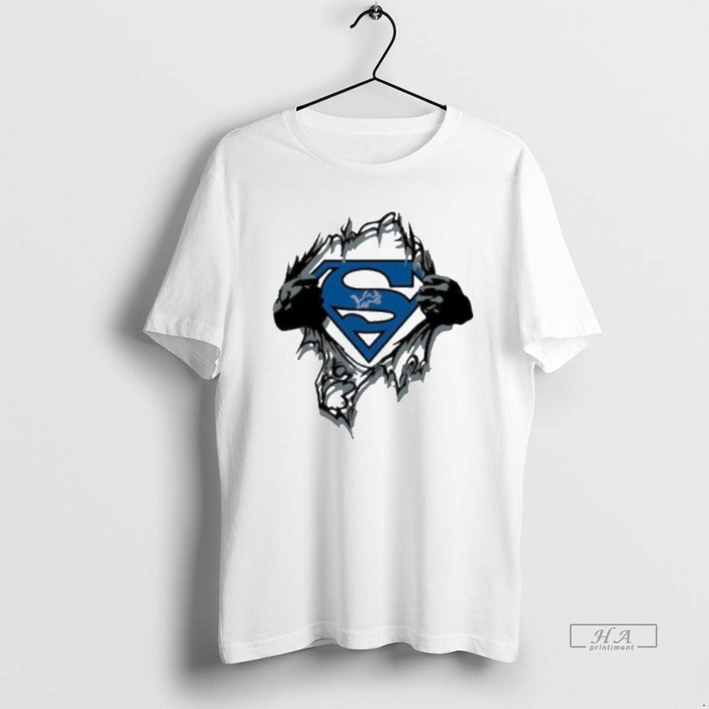 Official Superhero Detroit Lions T-Shirts, Hoodie, Sweatshirt