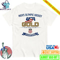 Team USA Men’s Olympic Hockey Milano Cortina 2026 Gold Champions Shirt