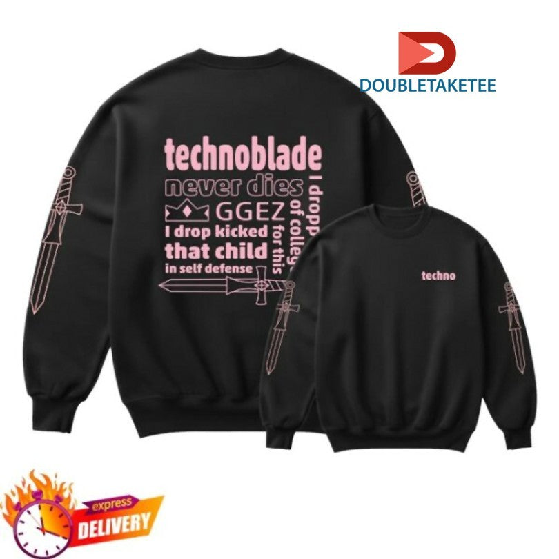 Technoblade Never Dies Said It T-shirts