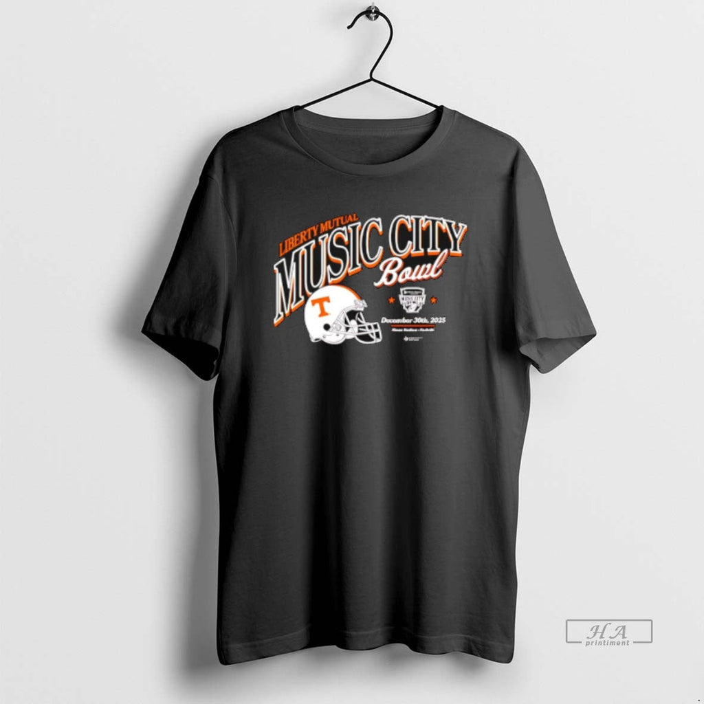 Official Tennessee Volunteers 2025 Liberty Mutual Music City Bowl T-Shirts, Hoodie, Sweatshirt