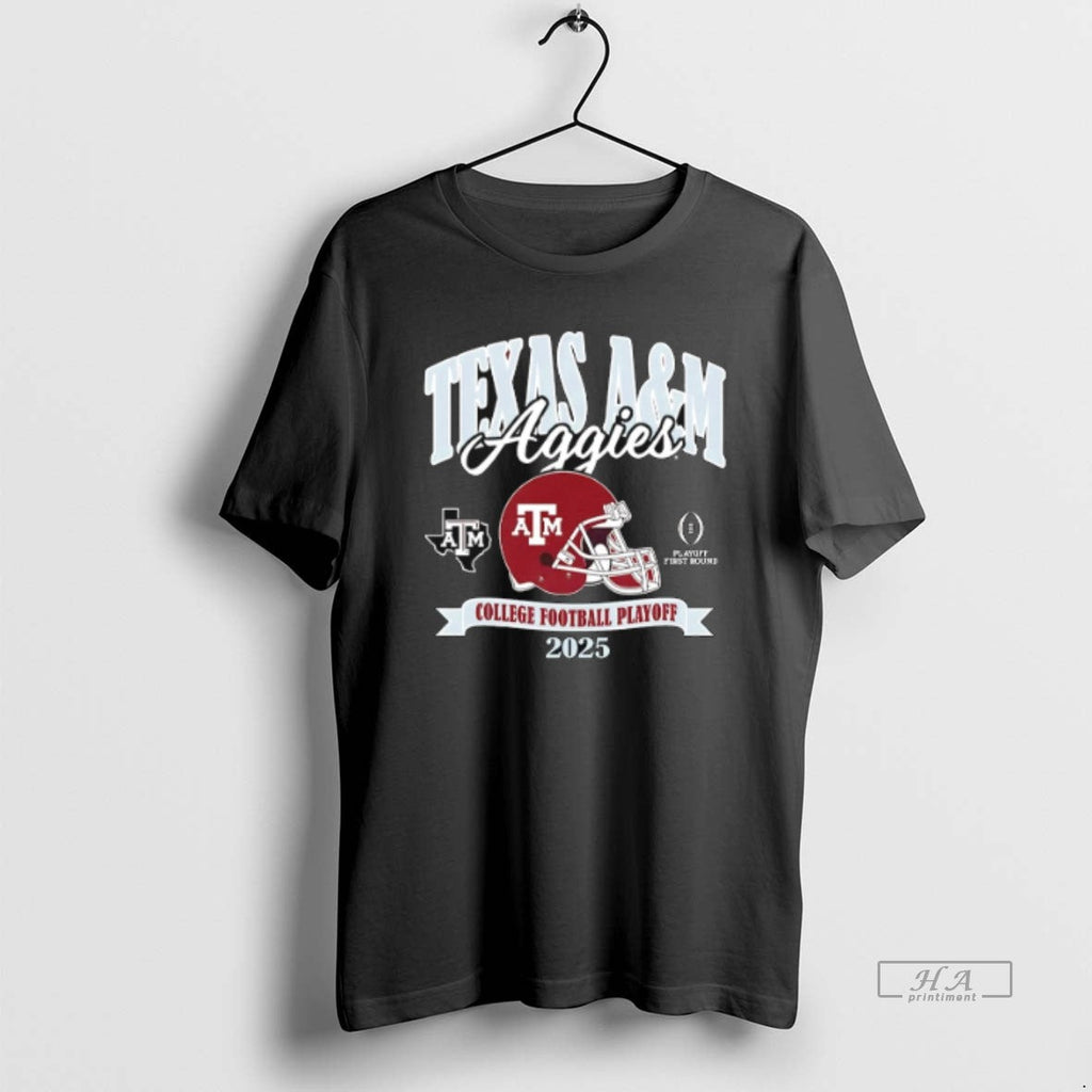 Official Texas Am Aggies 2025 College Football Playoff Participant Helmet T-Shirts, Hoodie, Sweatshirt