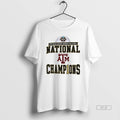 Official Texas Am Aggies 2025 Ncaa Division I Volleyball National Champions T-Shirts, Hoodie, Sweatshirt