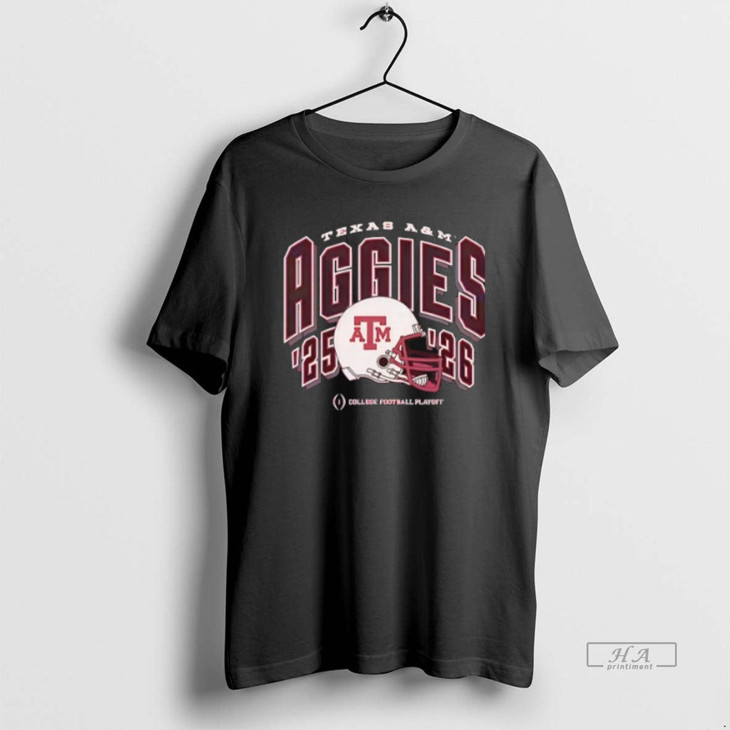 Official Texas Am Aggies Football 2025 Cfp Bound Helmet T-Shirts, Hoodie, Sweatshirt