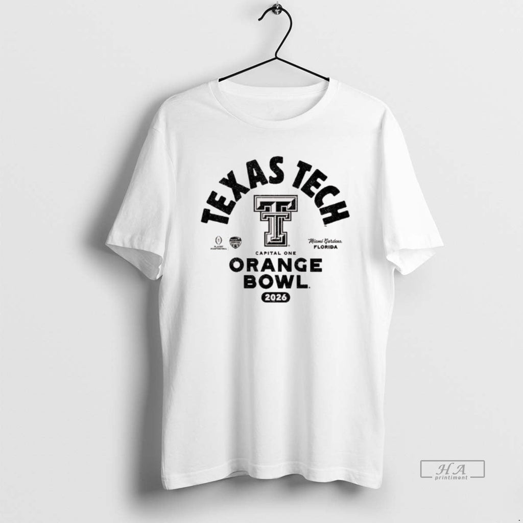 Official Texas Tech 2026 Capital One Orange Bowl Bound Miami Gardens Florida T-Shirts, Hoodie, Sweatshirt