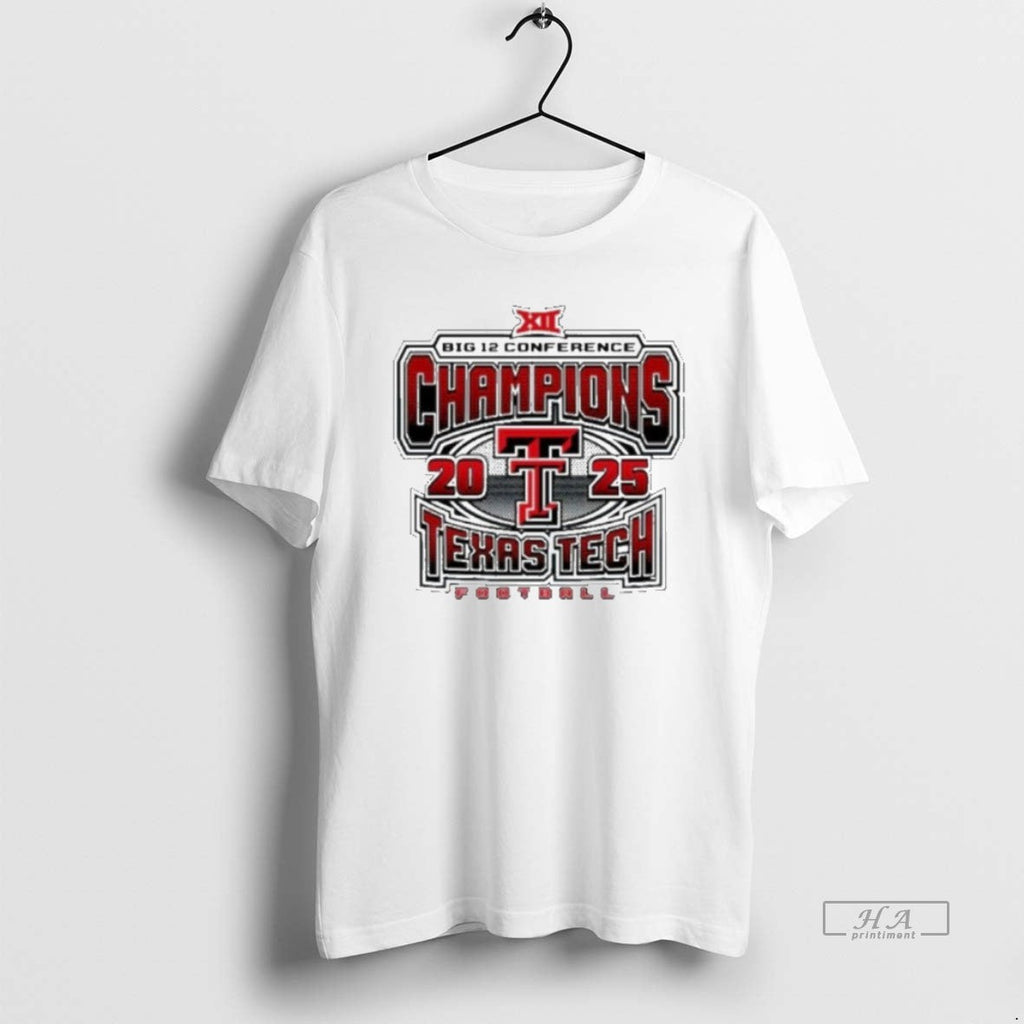 Official Texas Tech Red Raiders 2025 2026 Big 12 Champs Grid Iron T-Shirts, Hoodie, Sweatshirt