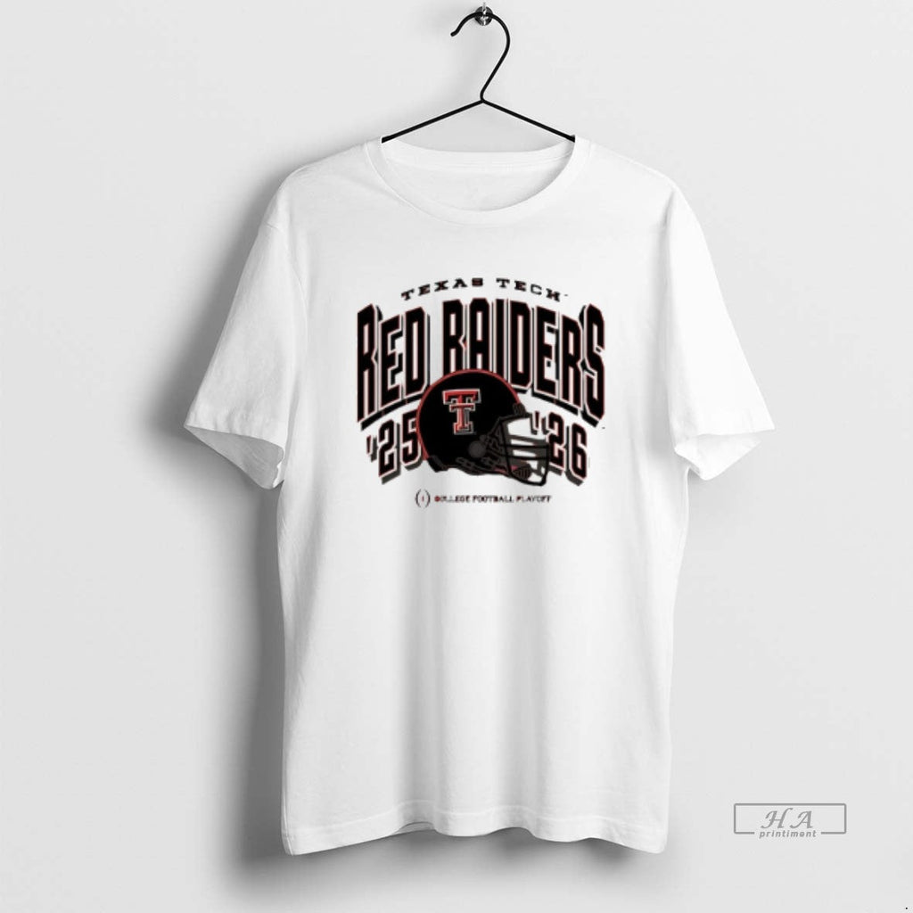Official Texas Tech Red Raiders Football 2025 Cfp Bound Helmet T-Shirts, Hoodie, Sweatshirt
