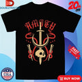The Amity Affliction Banner Sword T-shirts