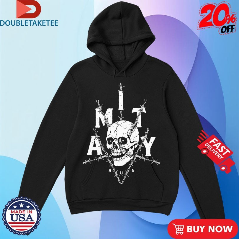 The Amity Affliction Barbed Skull T-shirts