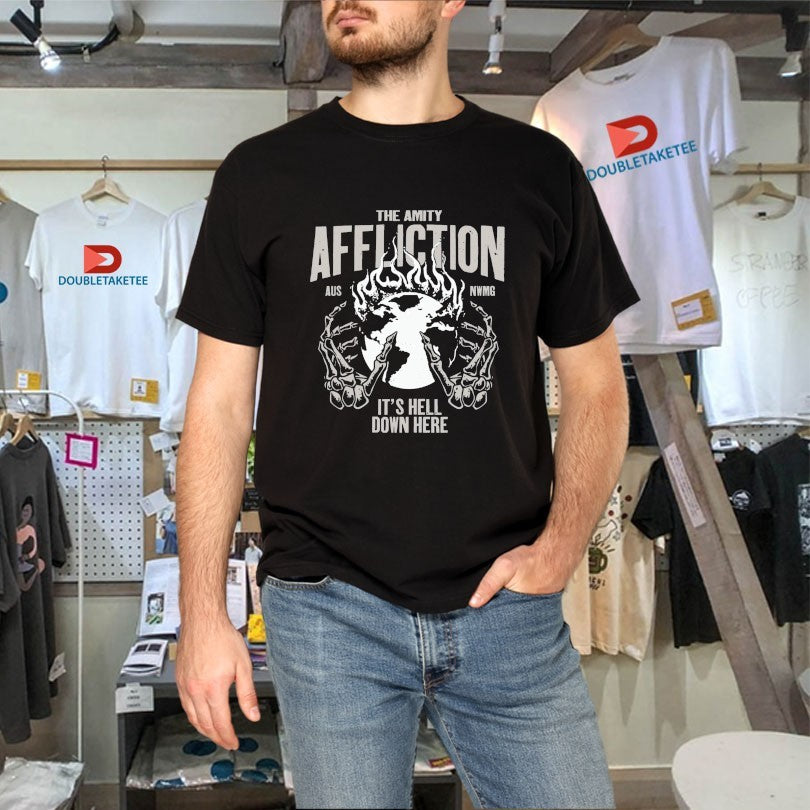 The Amity Affliction It’s Hell Down Here Hands T-shirts